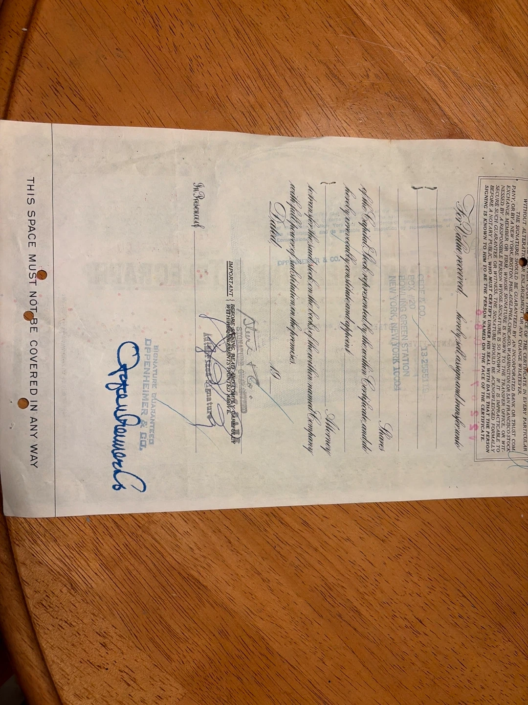 American Telephone and Telegraph Company Stock Certificate - photo 2
