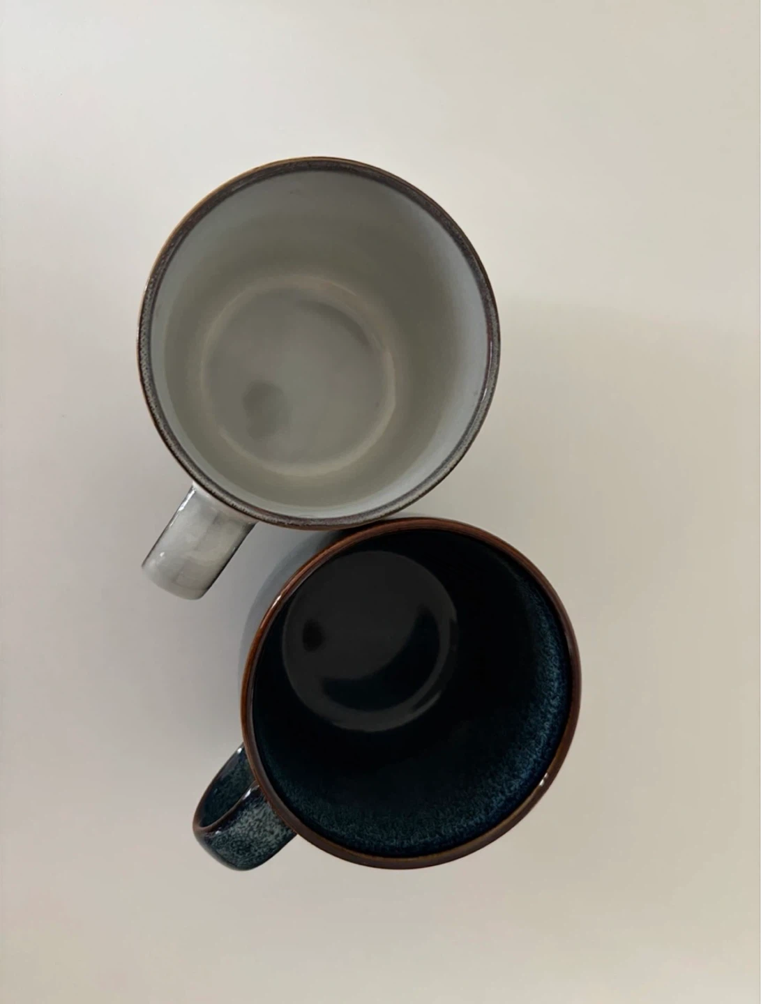 IKEA GLADELIG Mugs - Blue & Gray Reactive Glaze - photo 2