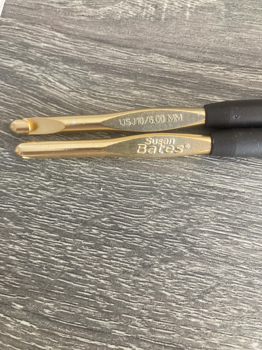 Susan Bates Crochet Hook J-10 / 6.00 MM - photo 2