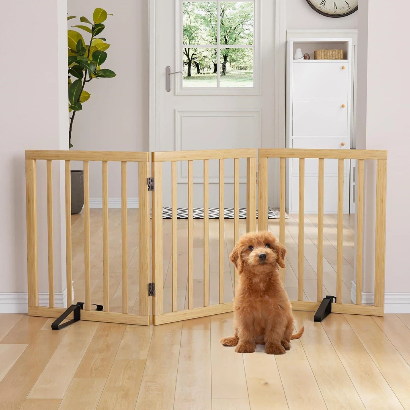 Semiocthome Indoor Wood Dog Gate - BNIB
