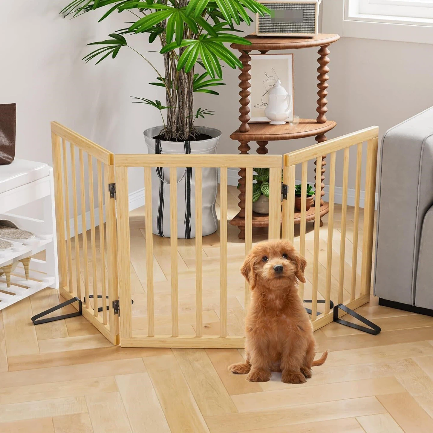 Semiocthome Indoor Wood Dog Gate - BNIB - photo 2