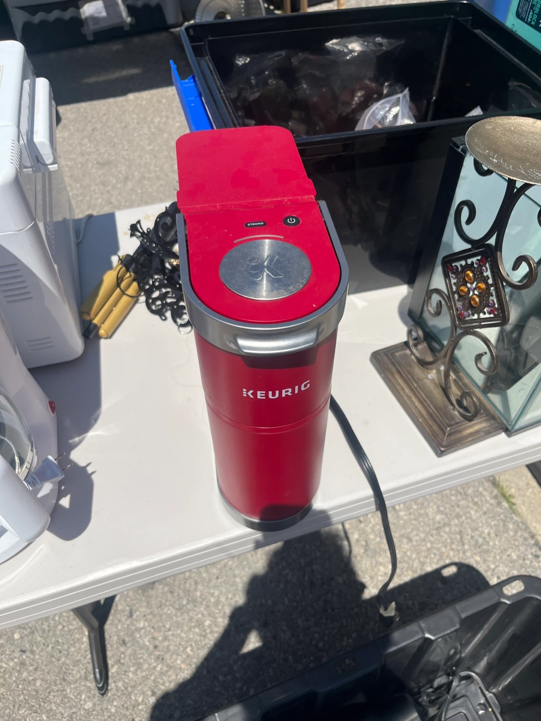 Red Keurig Coffee Maker