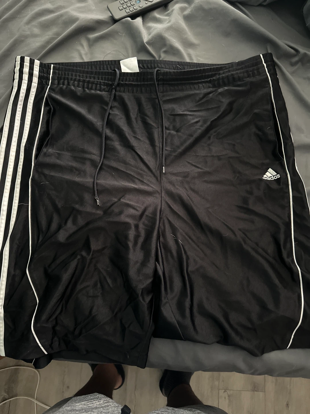 Adidas Men's Black Track Shorts
