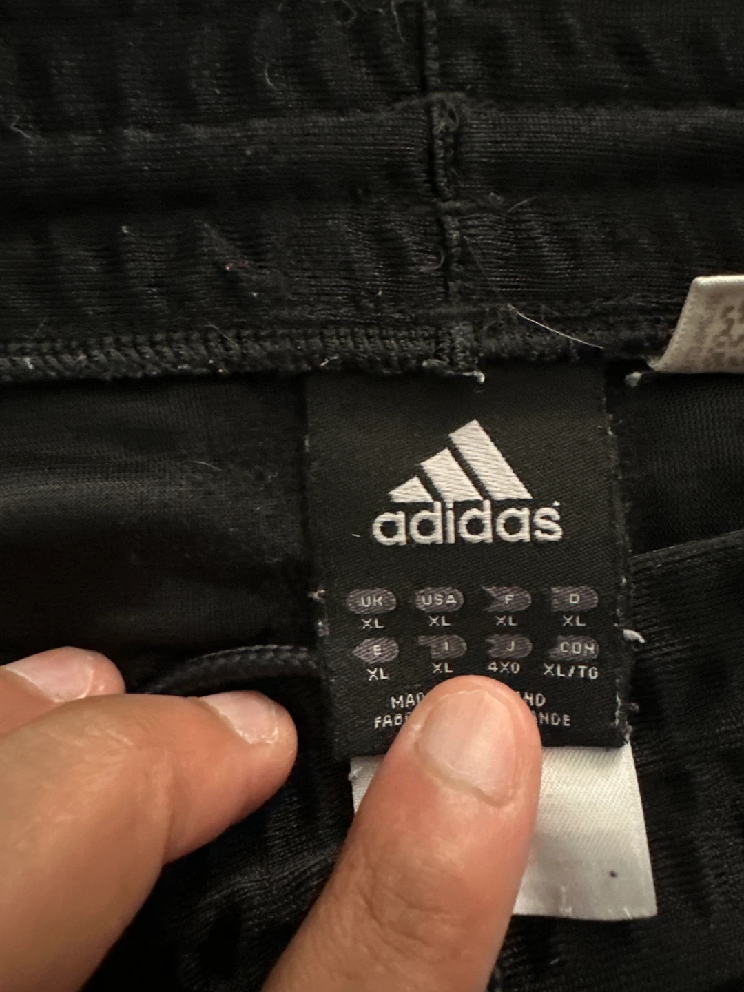 Adidas Men's Black Track Shorts - photo 2