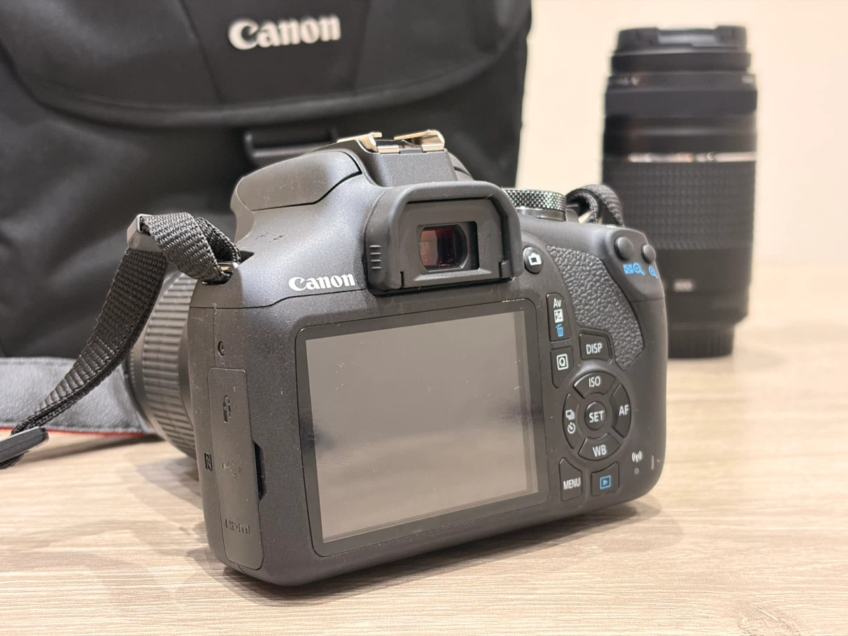 Canon EOS Rebel T7 DSLR Camera with 18-55mm & 75-300mm - photo 2