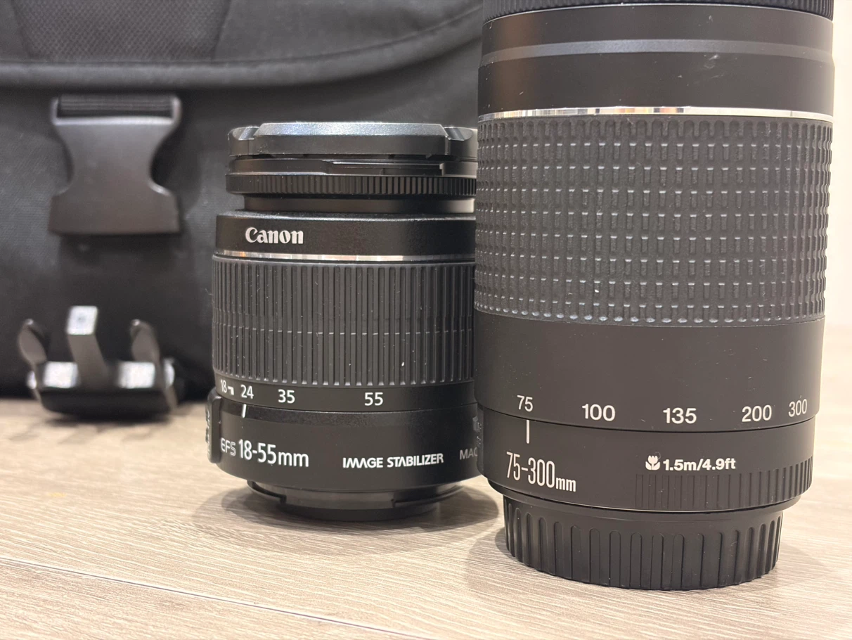 Canon EOS Rebel T7 DSLR Camera with 18-55mm & 75-300mm - photo 5