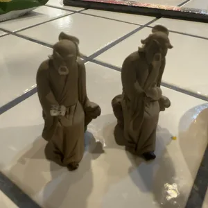 Set of 2 Vintage Ceramic Figurines