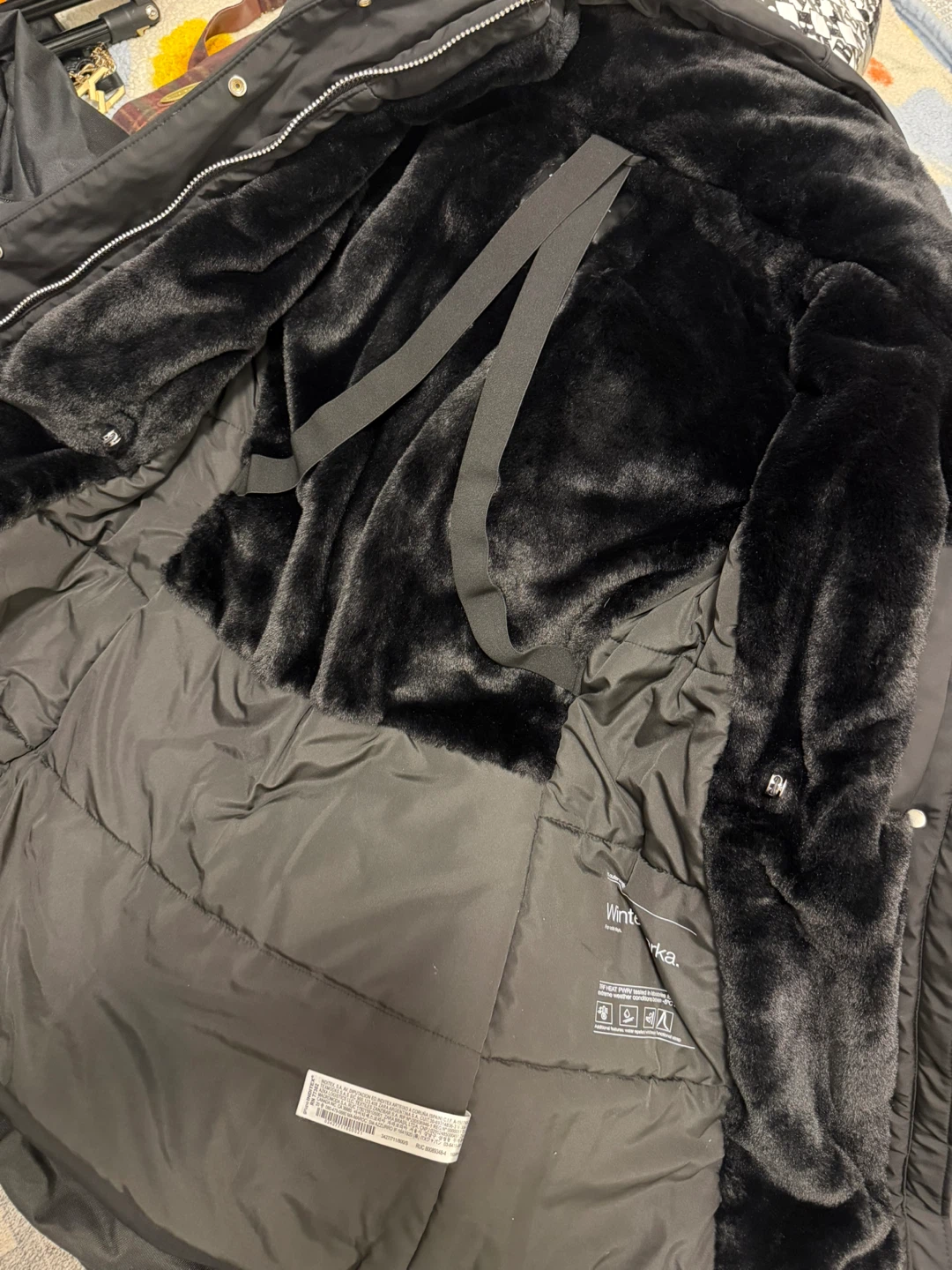 Black TRF Outerwear Winter Parka (USED ONCE) - photo 2