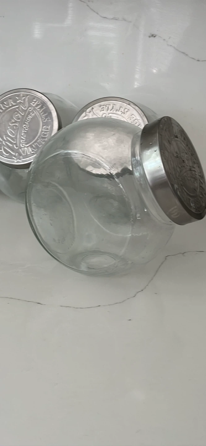 Mason 6-Jar Glass Storage Set - photo 2