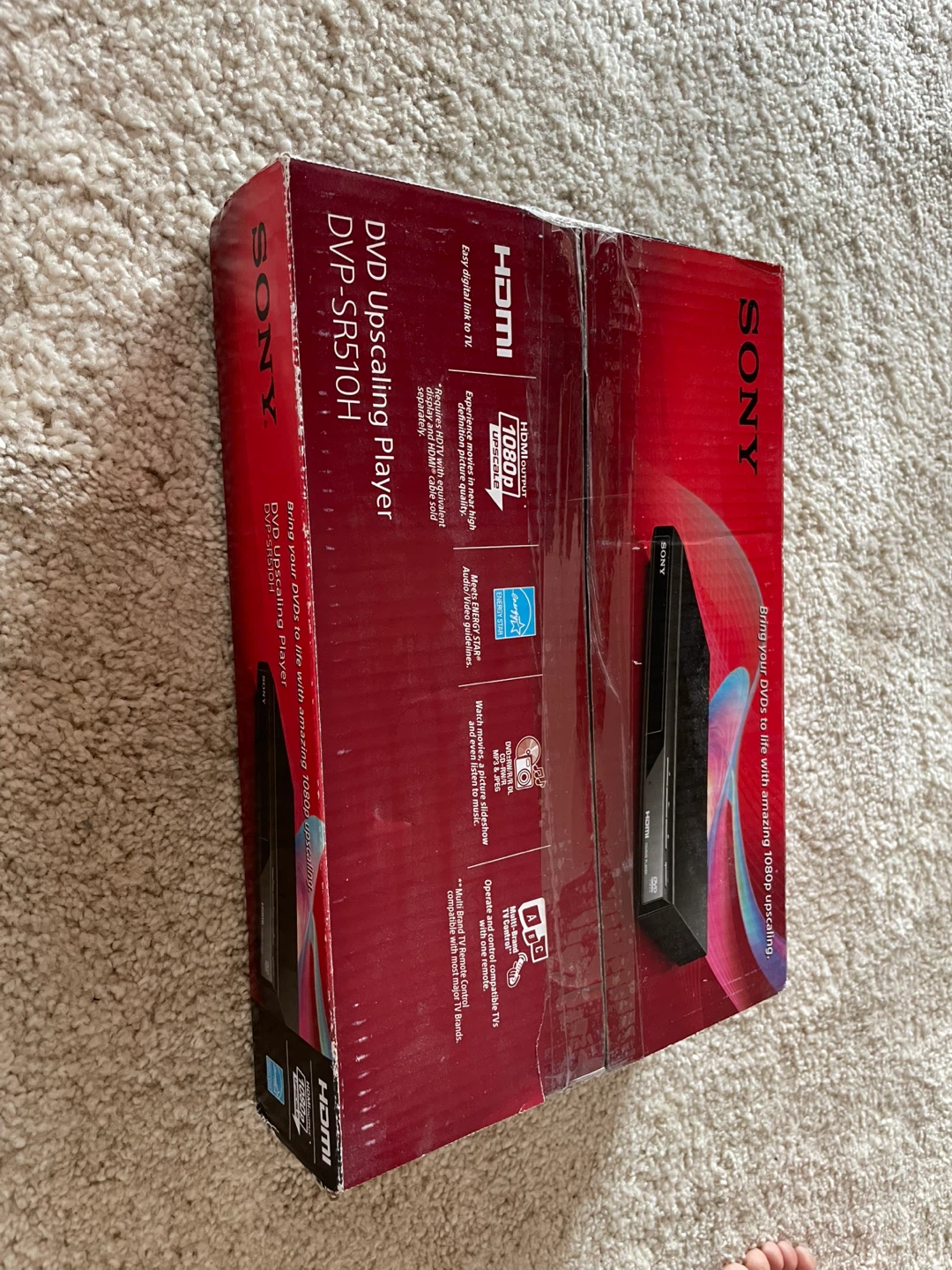 Sony DVPSR510H Upscaling DVD Player