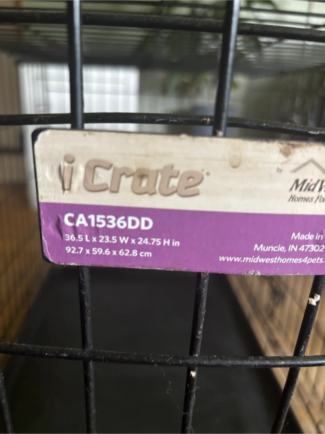Large dog crate - photo 2