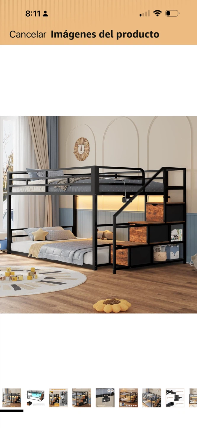 Bunk Bed with Stairs and Storage - photo 3
