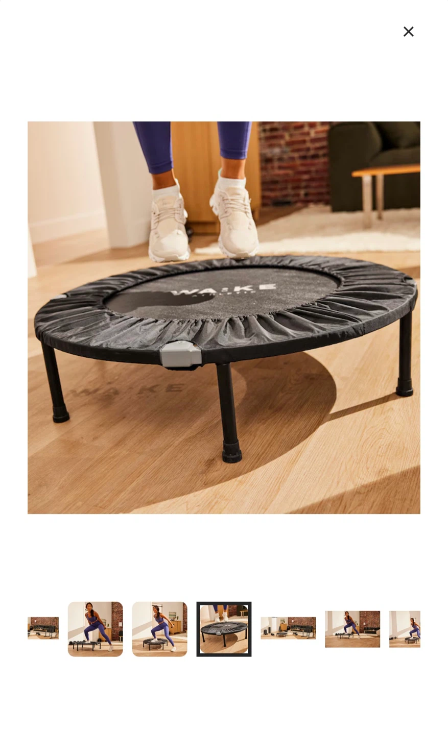 WA:KE Athletic Miniature Foldable Core Trampoline/Rebounder - photo 5