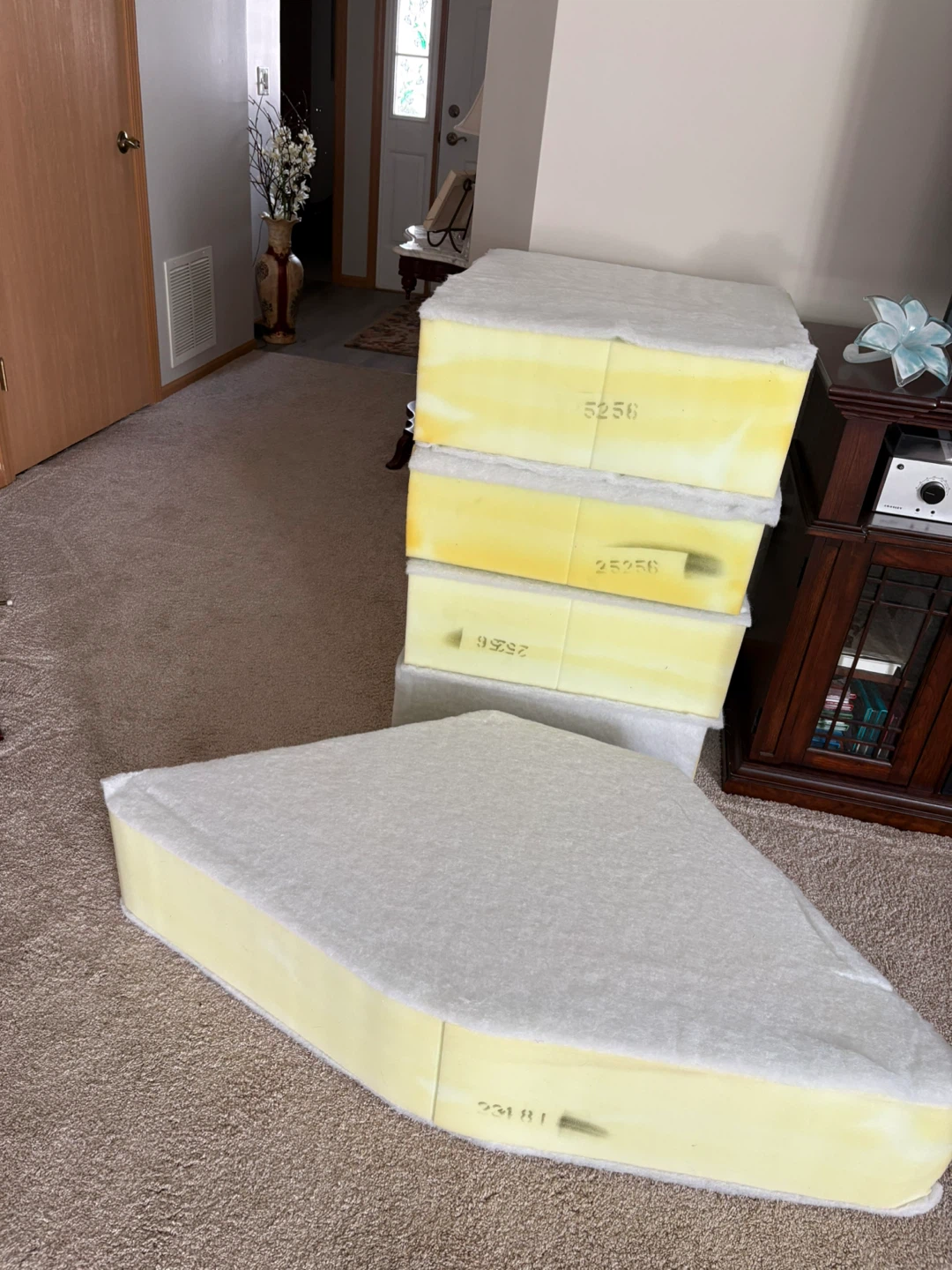 Foam Cushion Inserts (Set of 4)