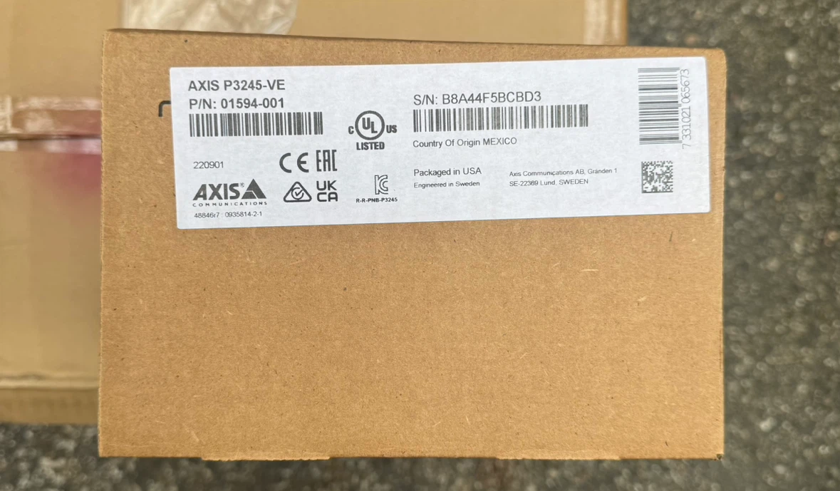 AXIS P3245-VE Network Camera - photo 4