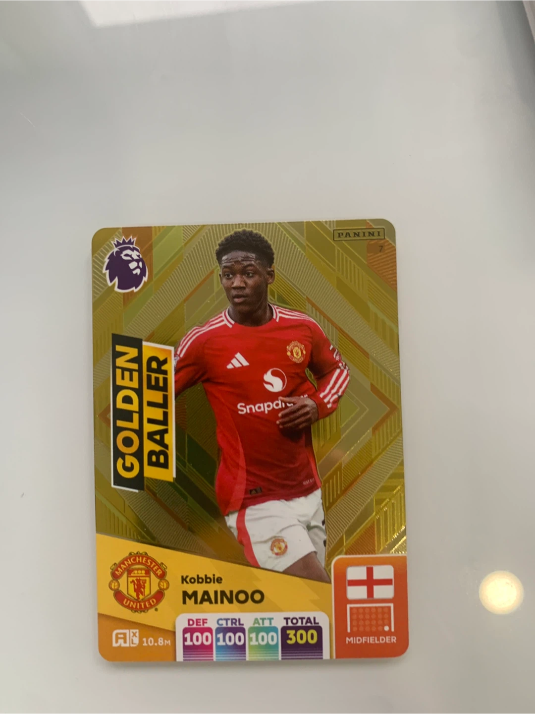 Panini Premier League Trading Card - Kobbie Mainoo