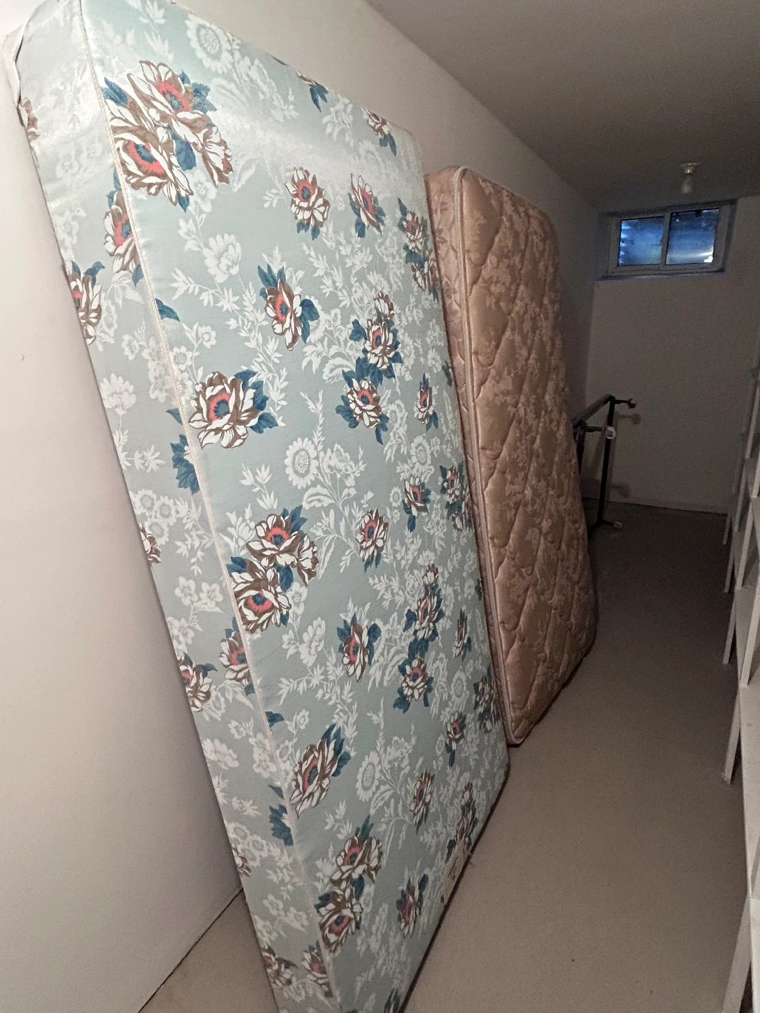 Mattress, Box Springs and metal bed frames for free - photo 3
