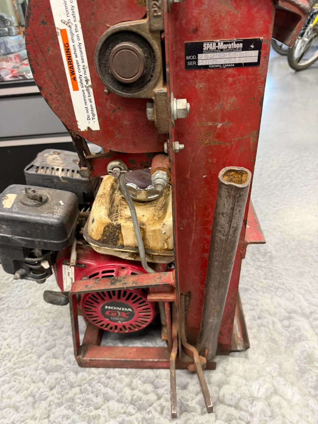 SPAR-Marathon Winch with Honda GX160 Engine - photo 2