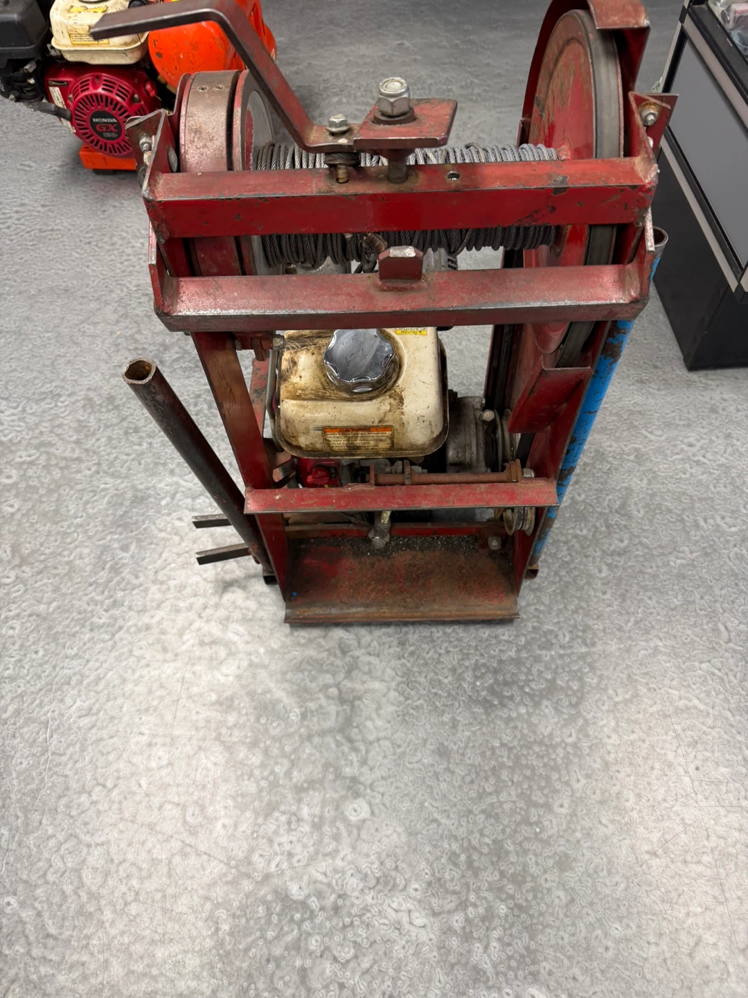 SPAR-Marathon Winch with Honda GX160 Engine - photo 3