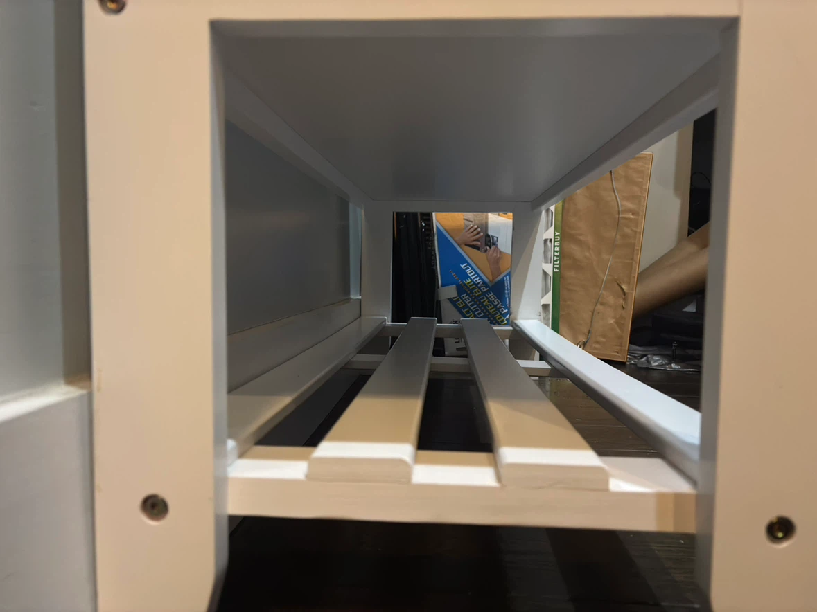 White Storage Bench with Lift-Top - photo 5
