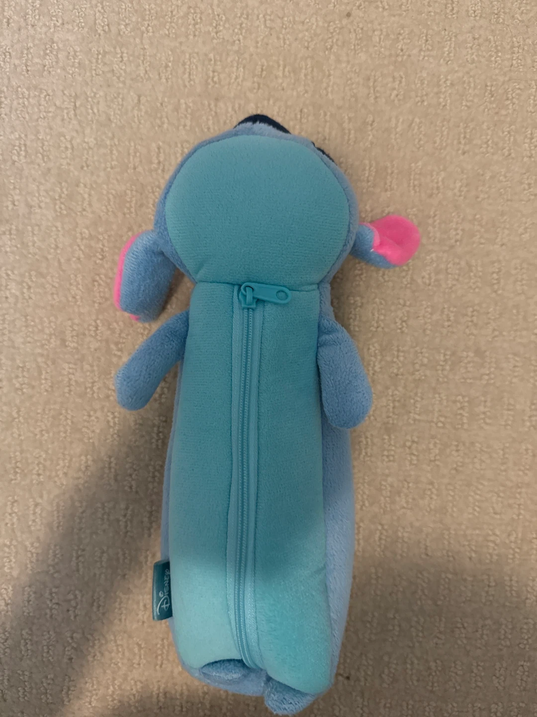 Blue Stitch Plush Pencil Case - photo 2