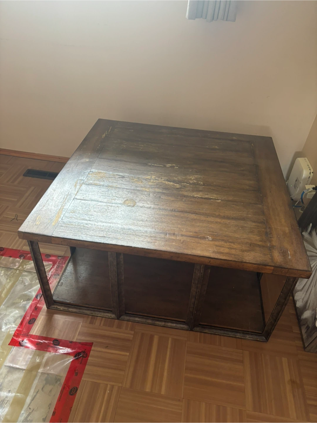 Stanley Furniture Metal Cocktail Table