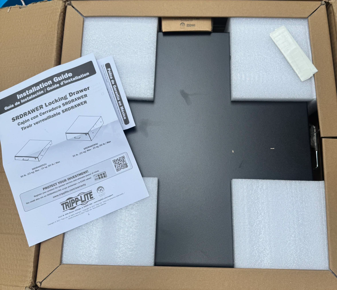 Tripp Lite SRDRAWER2U Locking Drawer