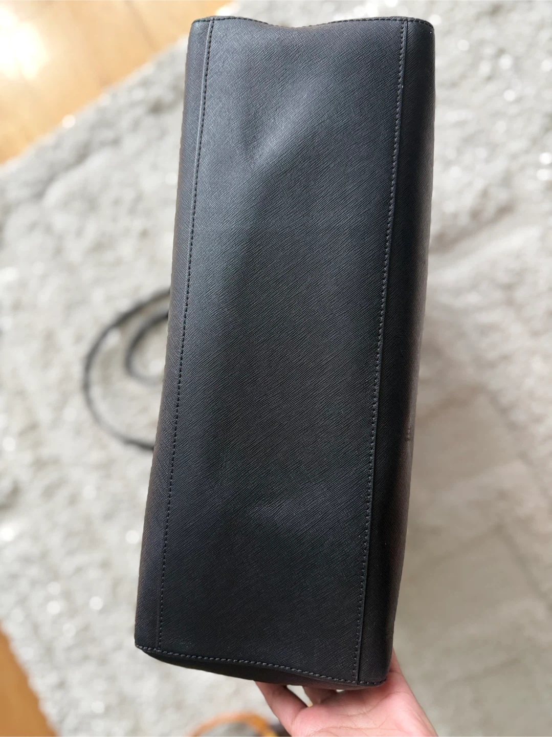 Tory Burch Black Leather Tote Bag - photo 3