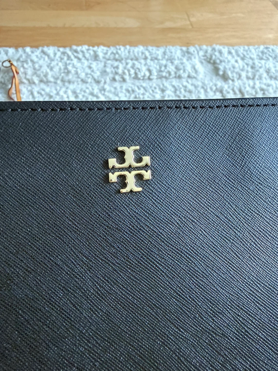 Tory Burch Black Leather Tote Bag - photo 4