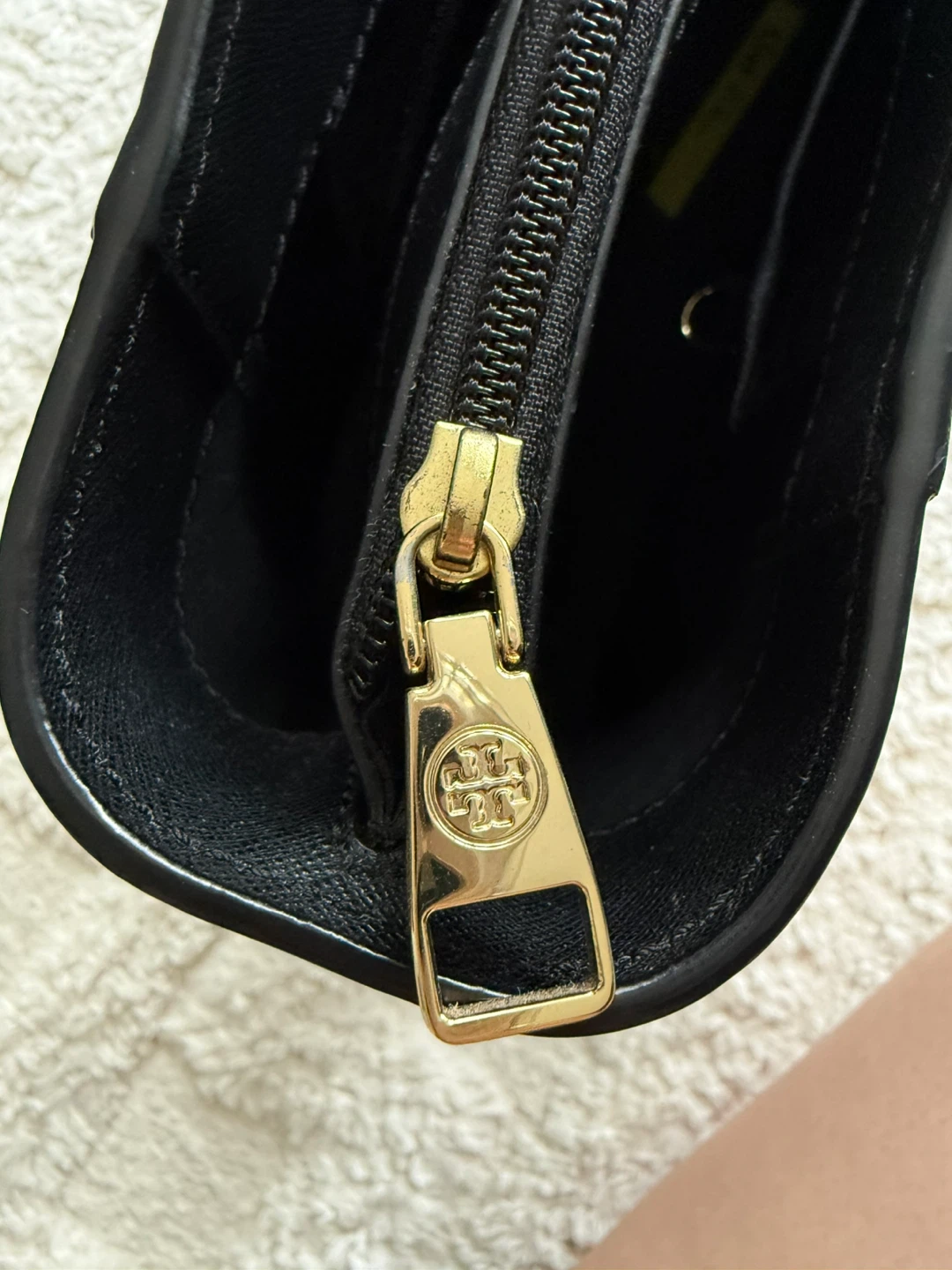 Tory Burch Black Leather Tote Bag - photo 5