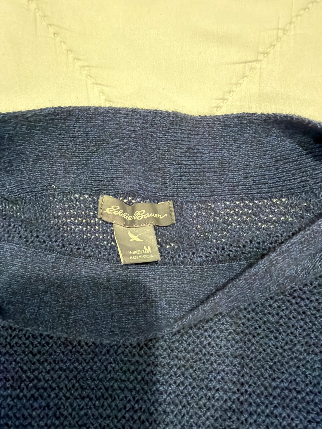 Eddie Bauer Women's Blue Short Sleeve Knit Top Size M - photo 2