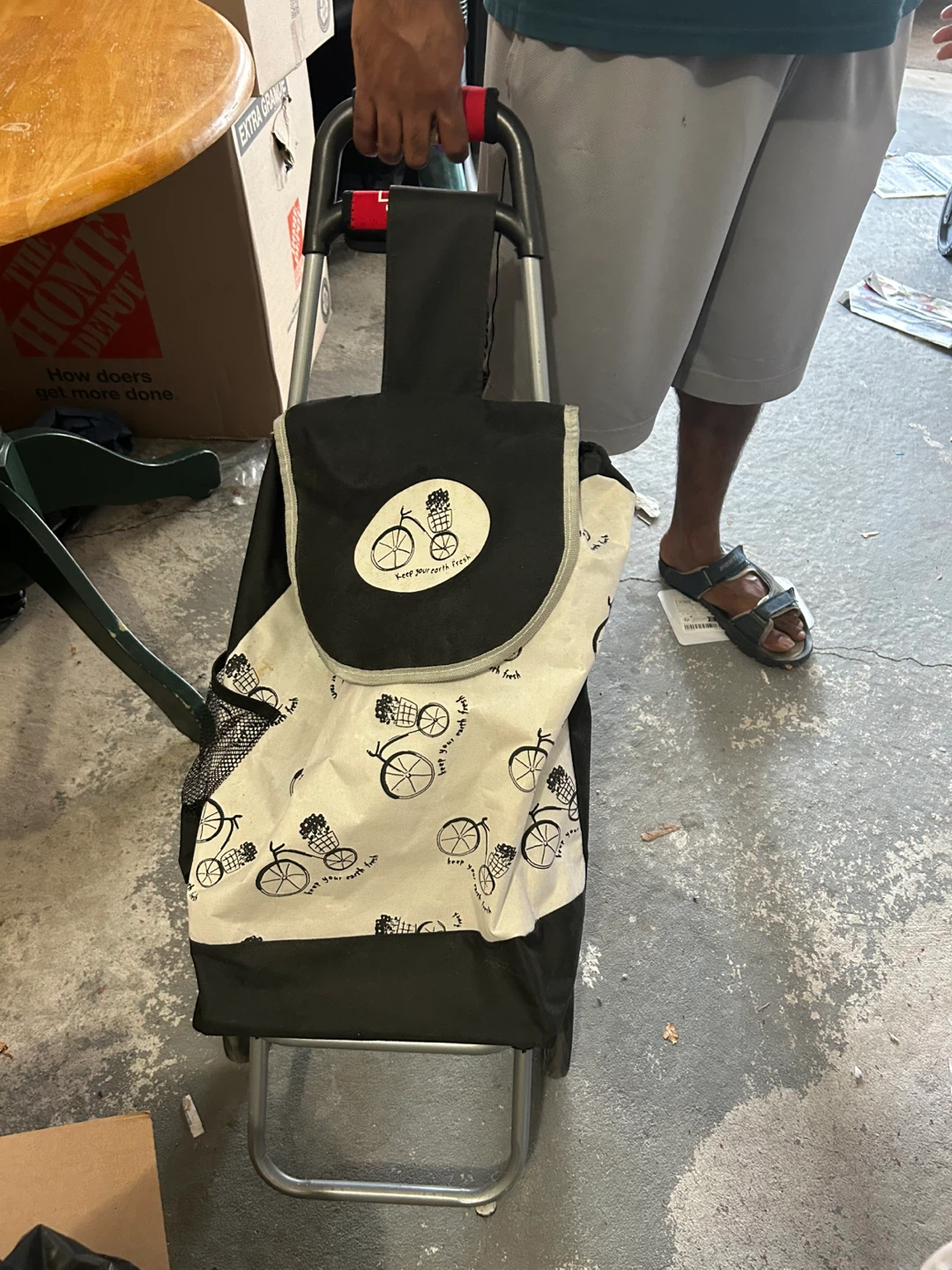 Shopping Cart with Wheels