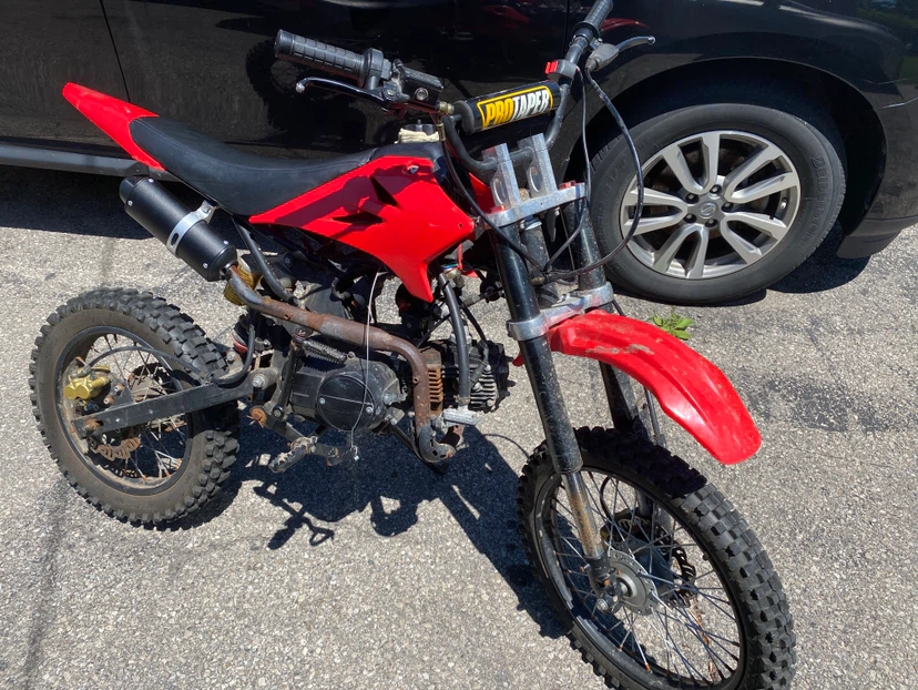 Red Dirt Bike