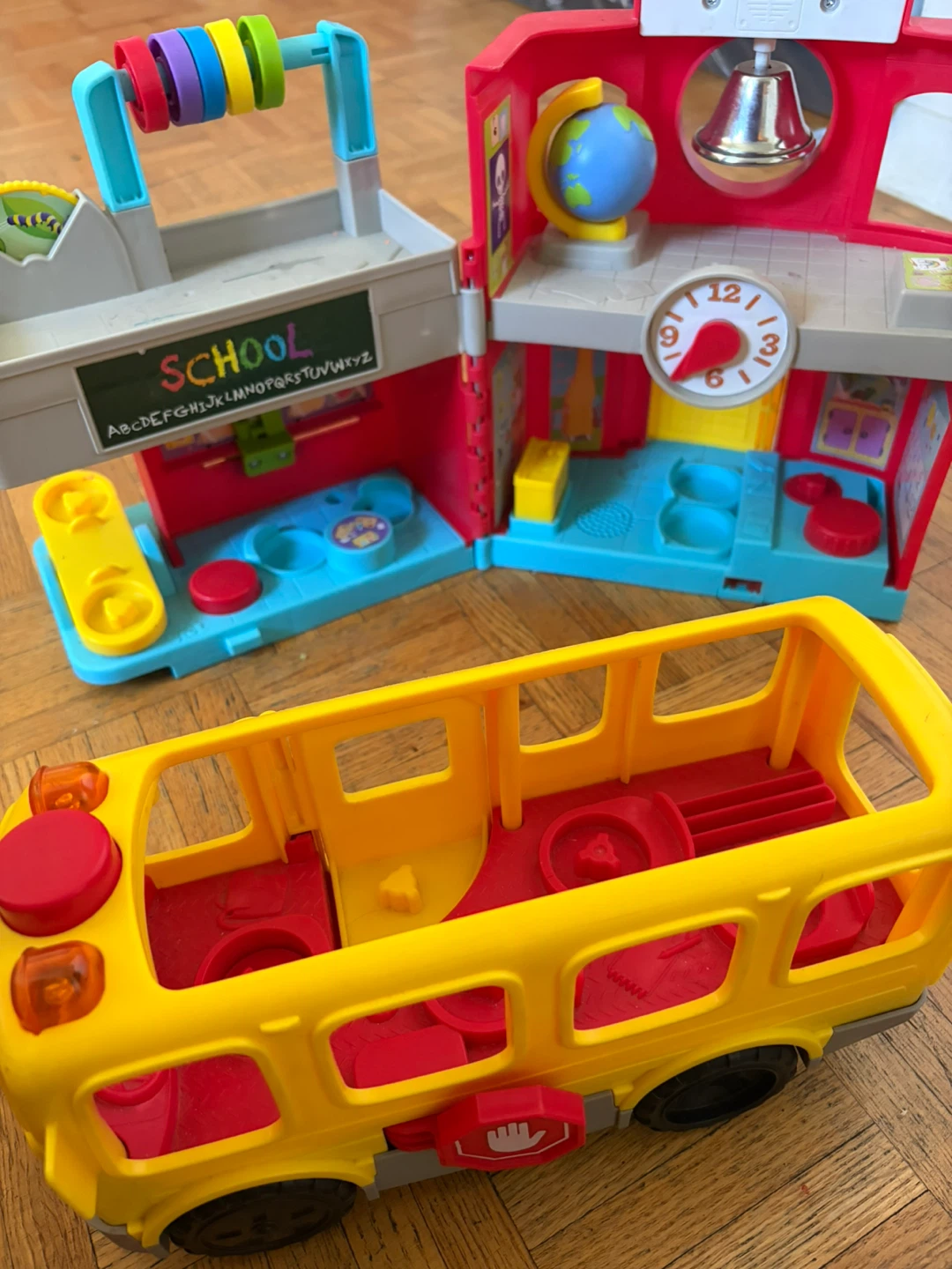 Fisher-Price Little People School Bus & Playset - photo 2