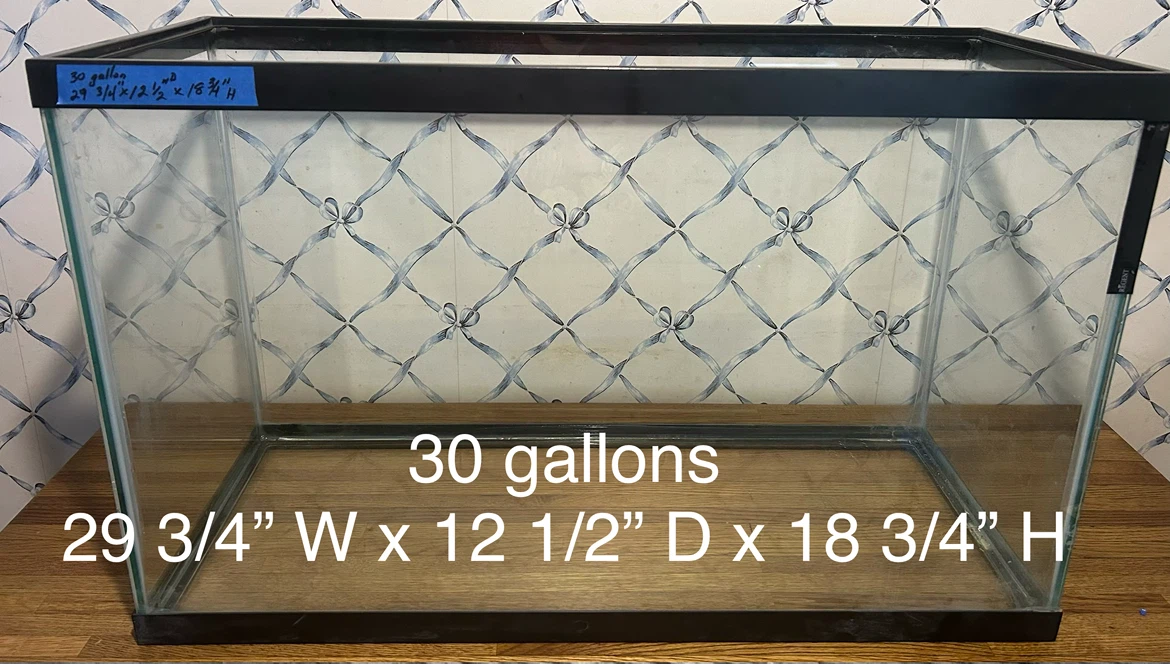 30 Gallon Aquarium Tank