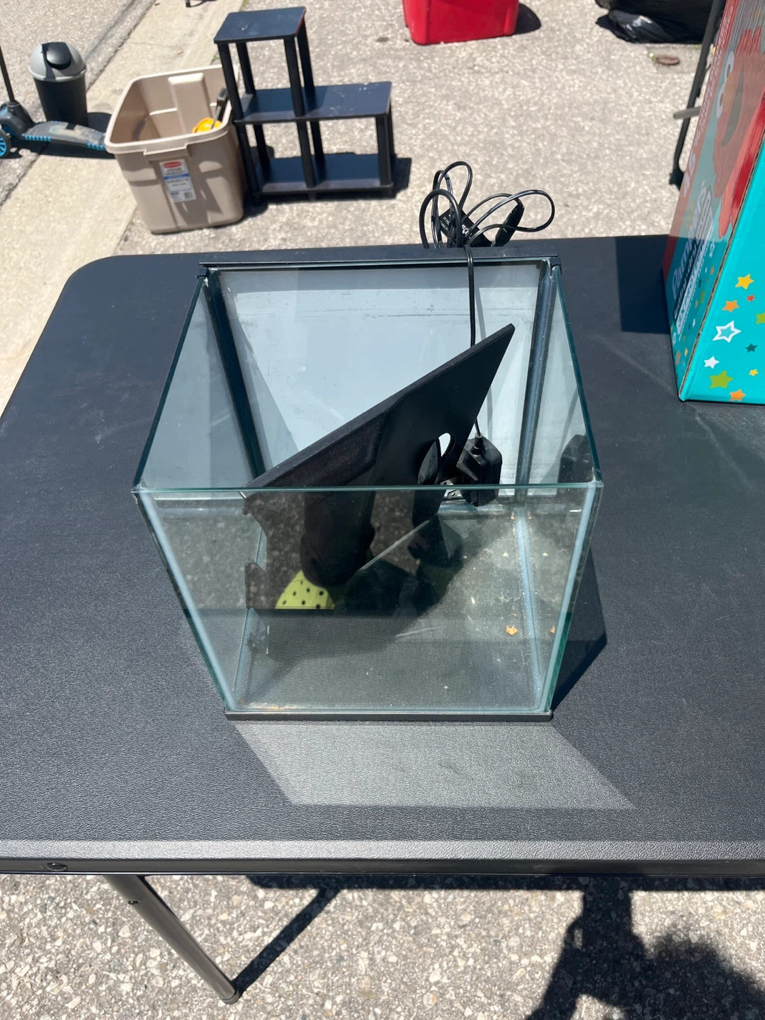 Glass Aquarium Tank with Filter