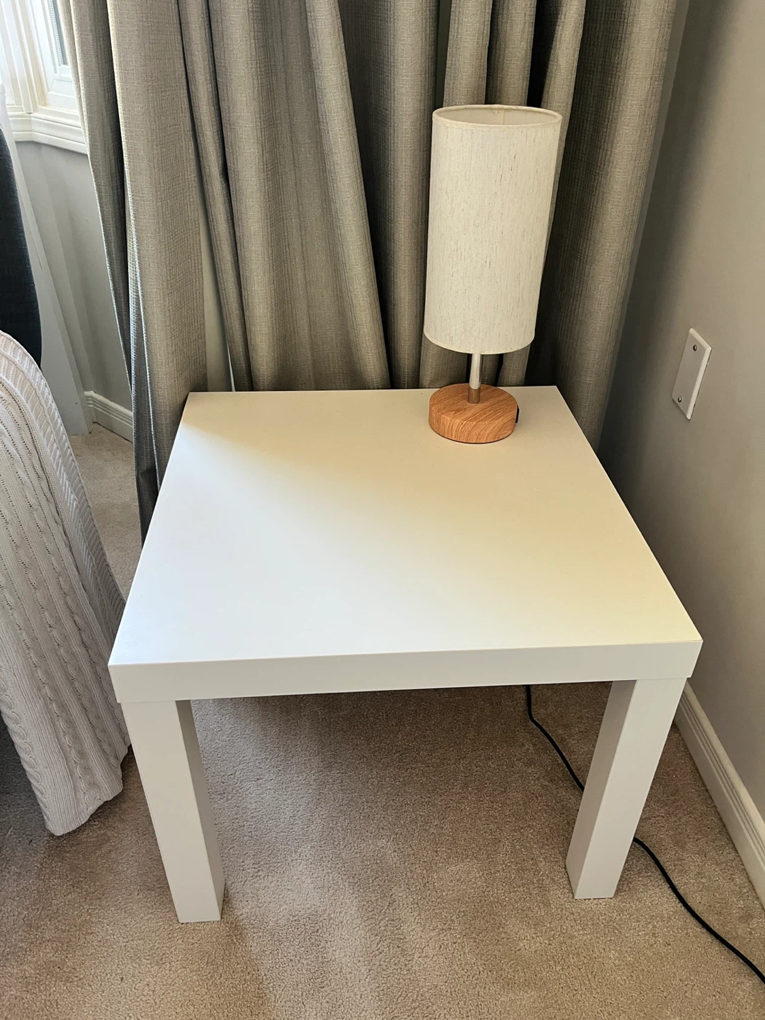 Pair of Lack ikea tables