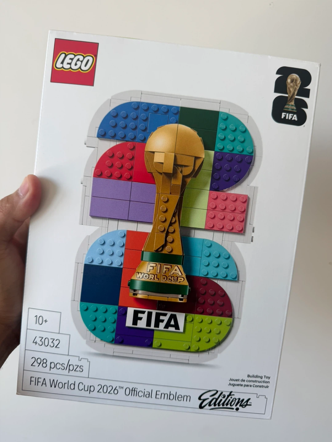LEGO FIFA World Cup 2026 Official Emblem Building Toy 43032