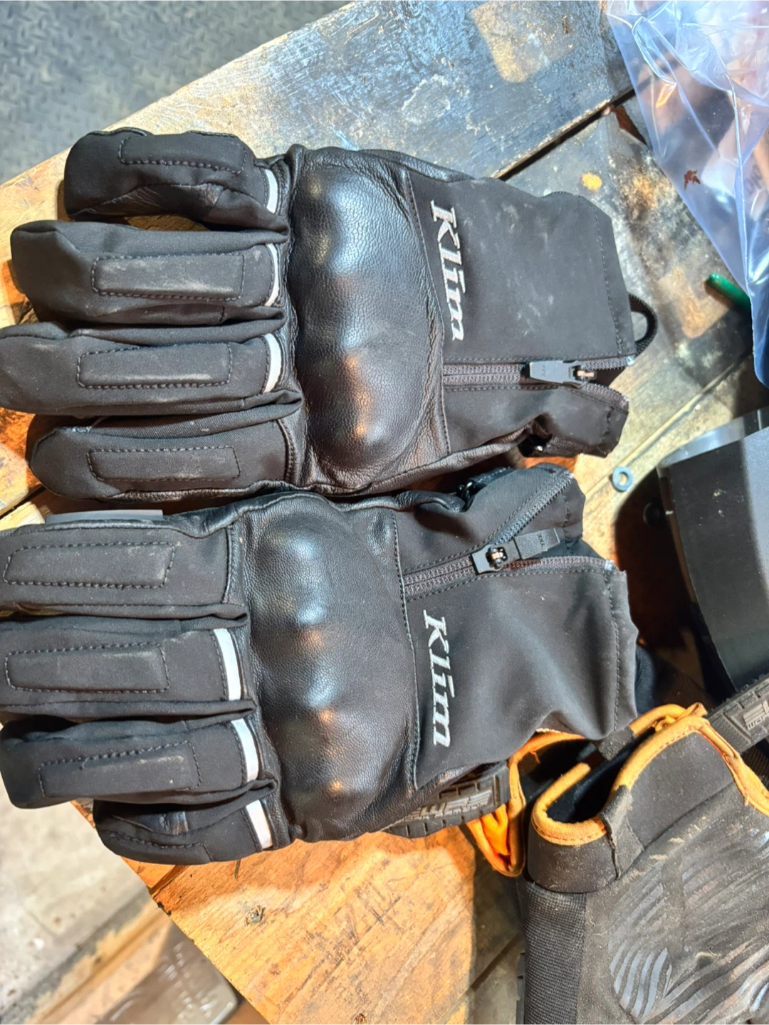 Klim Motorcycle Gloves XL Black