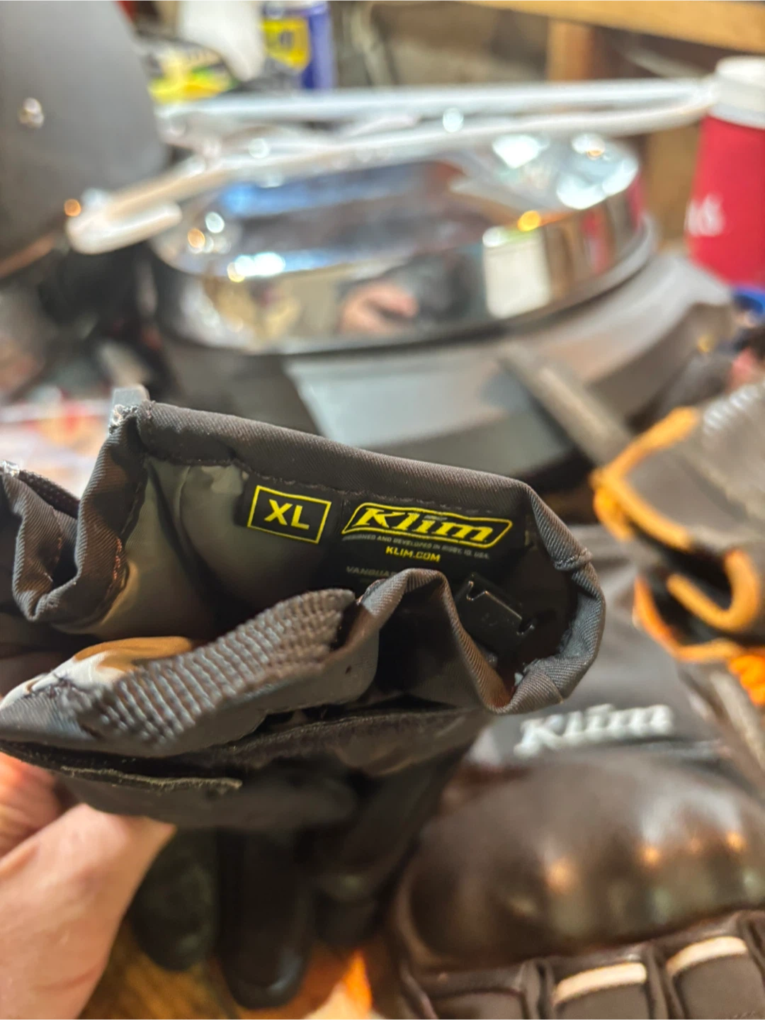 Klim Motorcycle Gloves XL Black - photo 2
