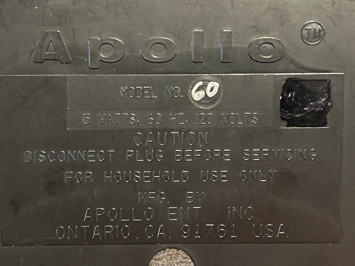 Apollo 60 Electronic aquarium air pump - photo 2