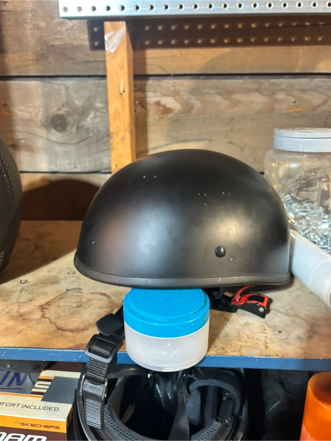 DOT Approved Half Motorcycle Helmet - photo 3