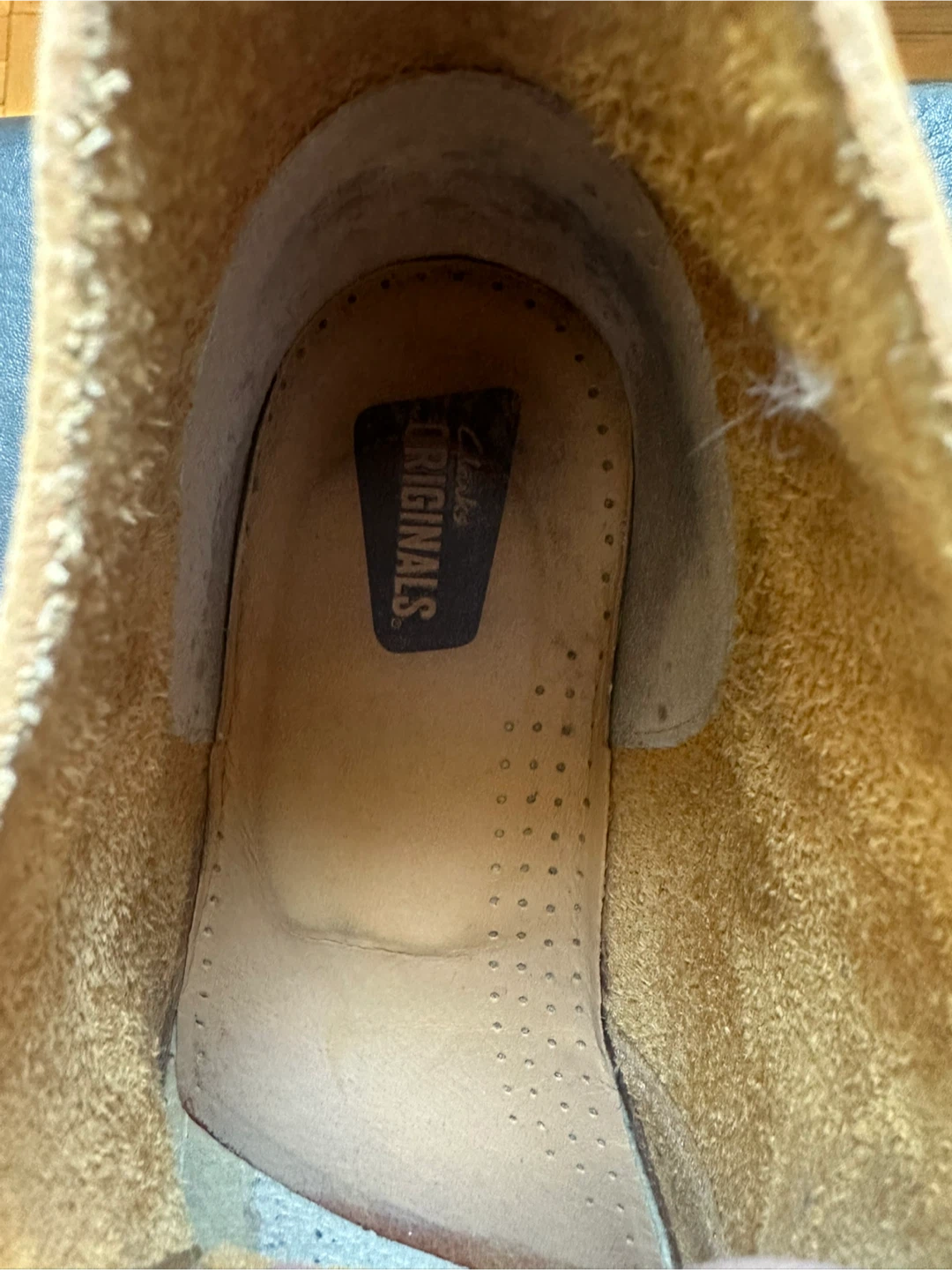 Clarks Chuka Boots - Tan Suede Size 9 - photo 2