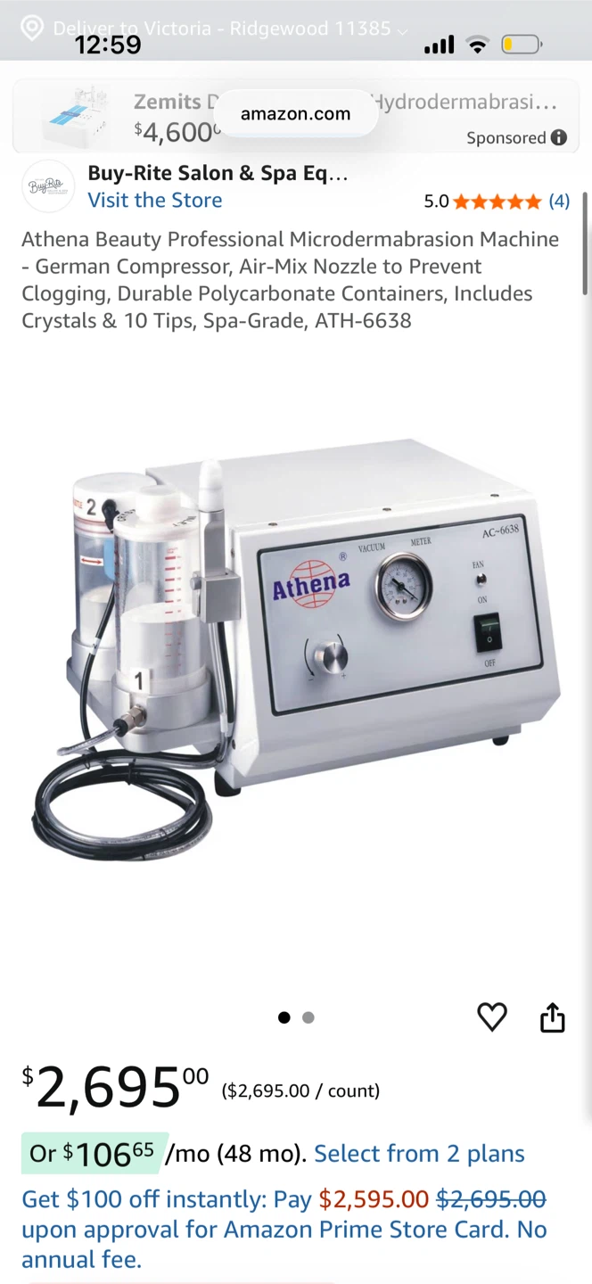 Athena Beauty Professional Microdermabrasion Machine - photo 3