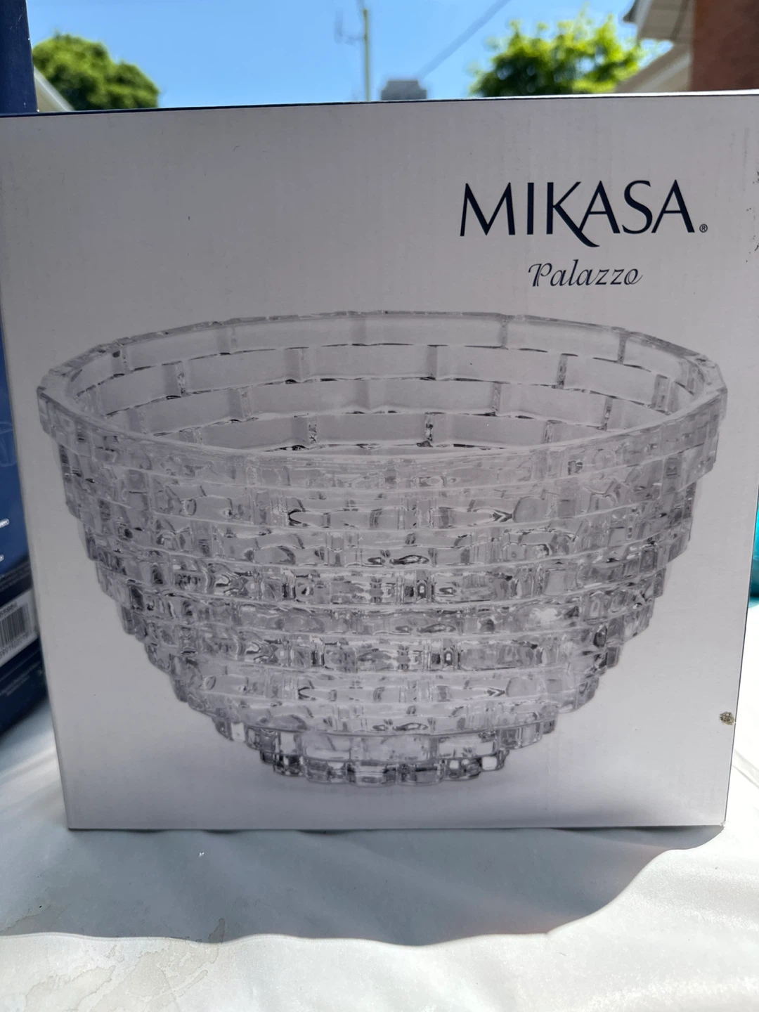 Mikasa Palazzo Clear Glass Bowl