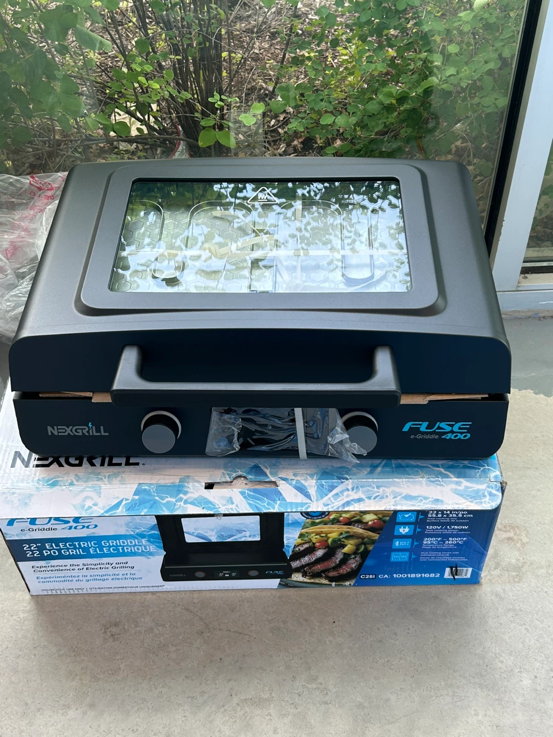 New NexGrill Fuse 400 22 in. Electric Griddle - photo 5