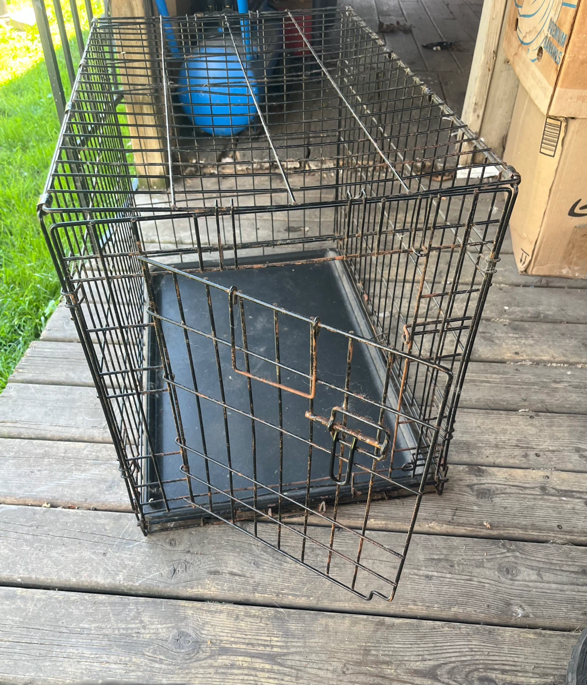 Wire Dog Crate - photo 2