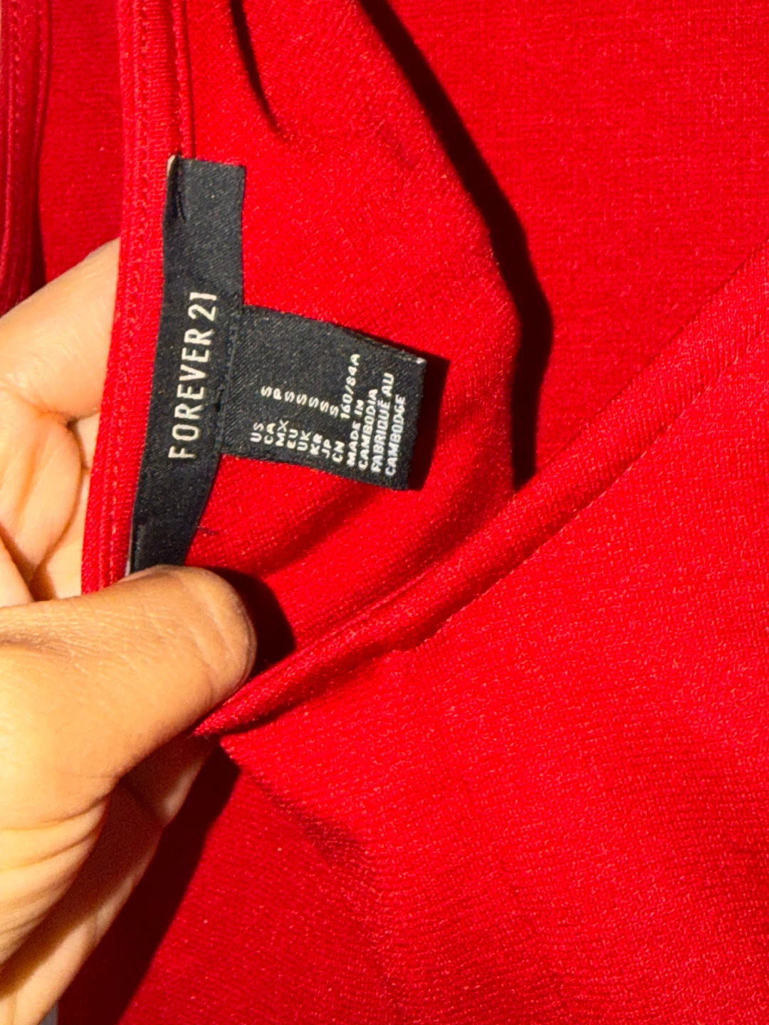 Forever 21 Red Sleeveless Sheath Dress - photo 3