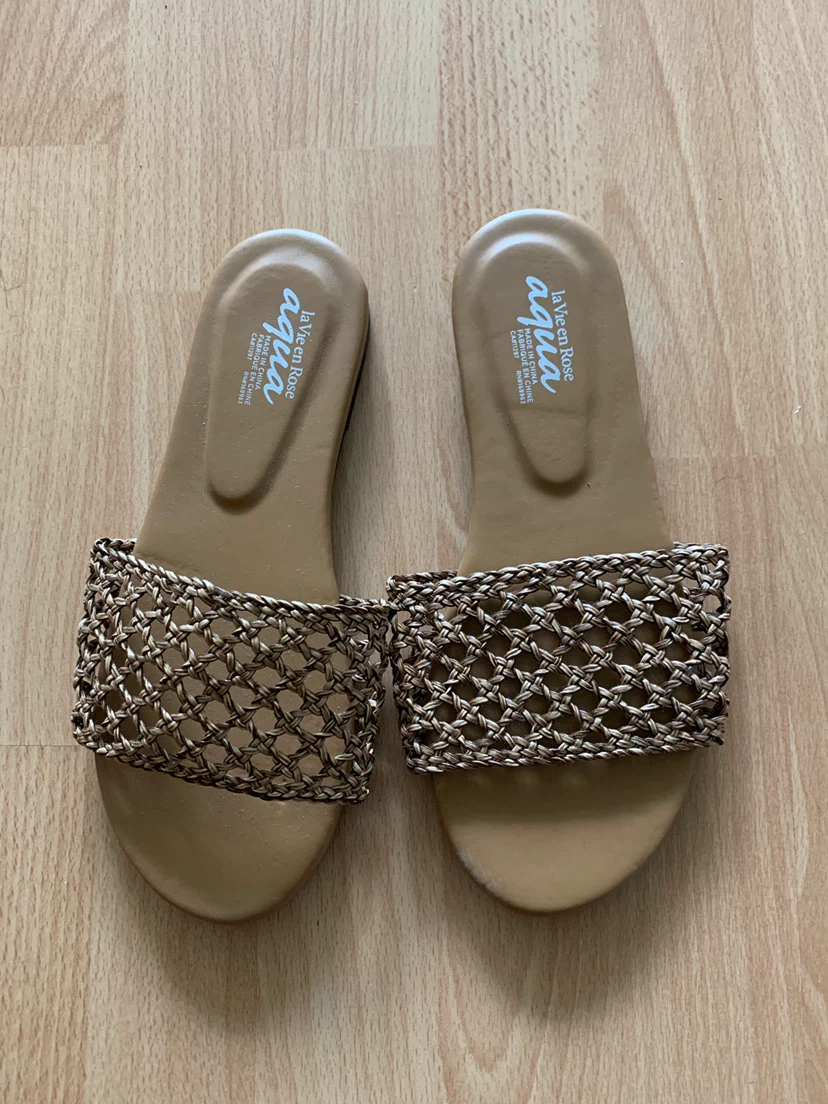 Gold Sandals