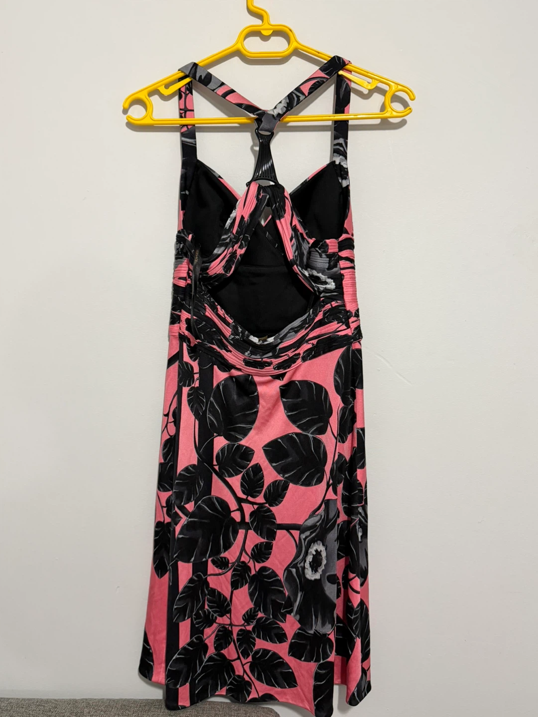 Versace Pink Floral Print Maxi Dress - photo 2